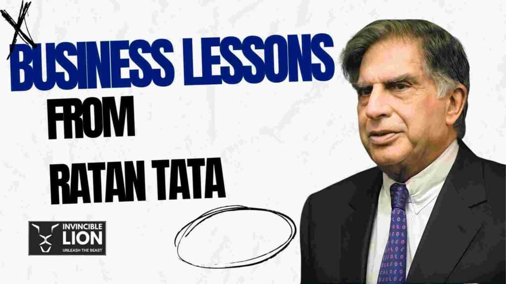 Lessons from Ratan Tata