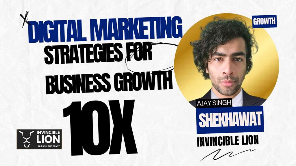 6+1 Digital Marketing Strategies for Businesses Growth. Grow 10X