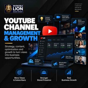 YouTube Channel Managament & Growth
